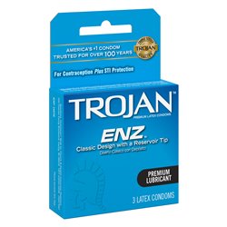 3607 - Trojan ENZ Premium Lubricant ( Blue ) - 6 Pack/3ct - BOX: 