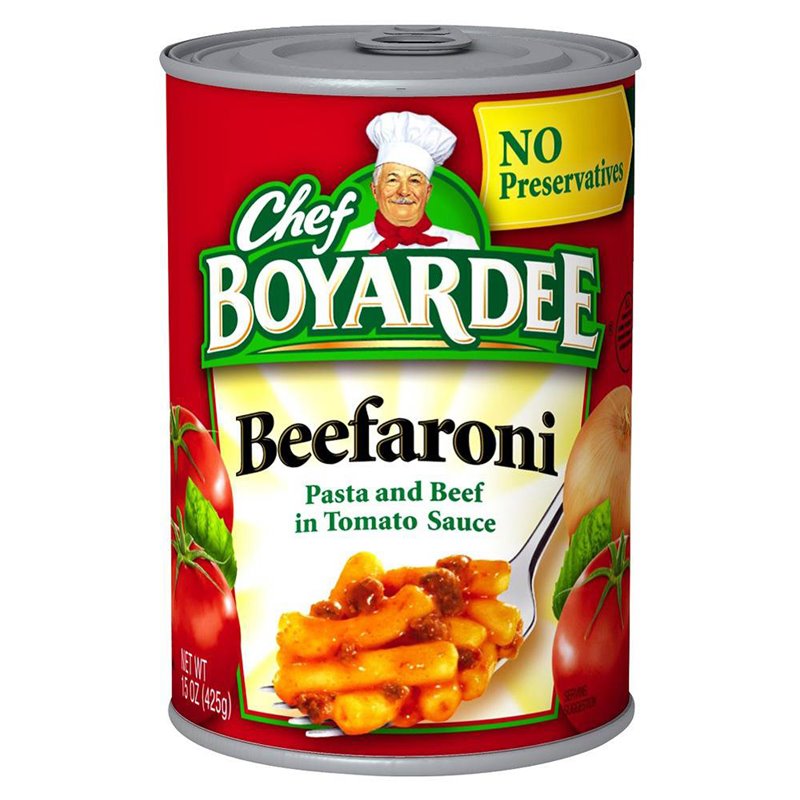 1926 - Chef Boyardee Beefaroni - 15 oz. (Pack of 24) - BOX: 24 Units