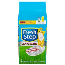8695 - Fresh Step Extreme Clay Cat Litter, 7 Lb - (Pack of 6) - BOX: 6