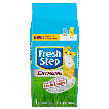 8695 - Fresh Step Extreme Clay Cat Litter, 7 Lb - (Pack of 6) - BOX: 6