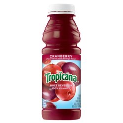 11378 - Tropicana Juice Cranberry, 15 fl oz - 12 Pack - BOX: 12 Units