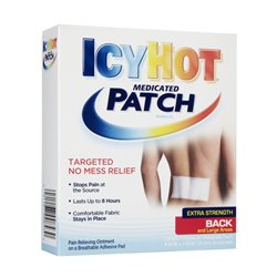 12965 - Icy Hot Medicated Patch, Back - BOX: 