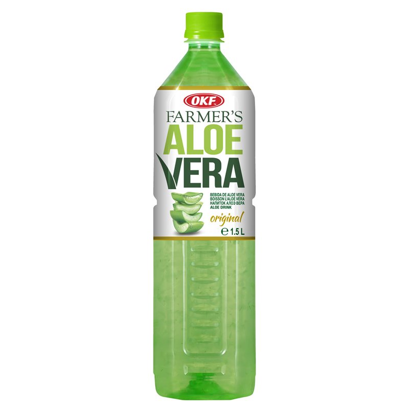 11169 - OKF Aloe Vera Drink, Original - 1.5 Lt (Case of 12) - BOX: 