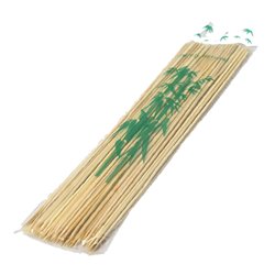 7128 - Bamboo Skewers Touch BBQ - 100ct - BOX: 