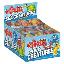 118 - Efrutti Sea Critters - 60 Count - BOX: 8 Pkg