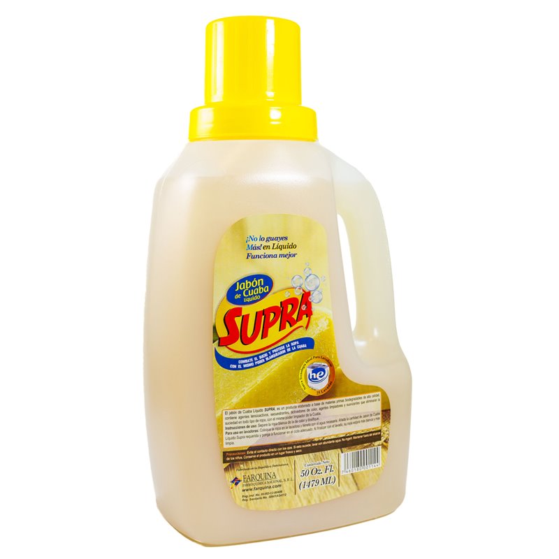15341 - Supra Cuaba Liquid Soap - 50 fl.oz. (Case of 8) - BOX: 8 Units
