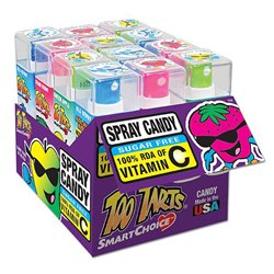 178 - Too Tarts Sour Spray Candy - 12ct - BOX: 24 Pkg