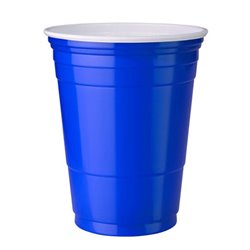 13890 - Party Plastic/Magic Cup (Red & Blue), 16 oz. - 24 Pack/ 16ct - BOX: 