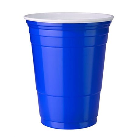 13890 - Party Plastic/Magic Cup (Red & Blue), 16 oz. - 24 Pack/ 16ct - BOX: 