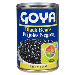 15731 - Goya Black Beans - 15.5 oz. (Pack of 24) - BOX: 24 Units