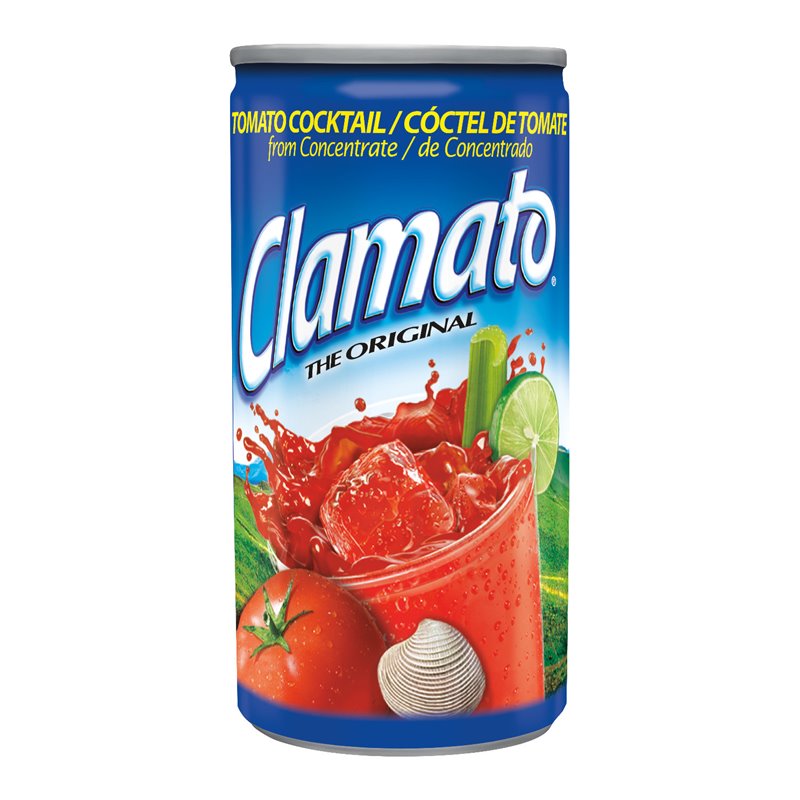 15702 - Clamato Tomato Cocktail, Original - 5.5 fl. oz. (24 Pack) - BOX: 12 Units