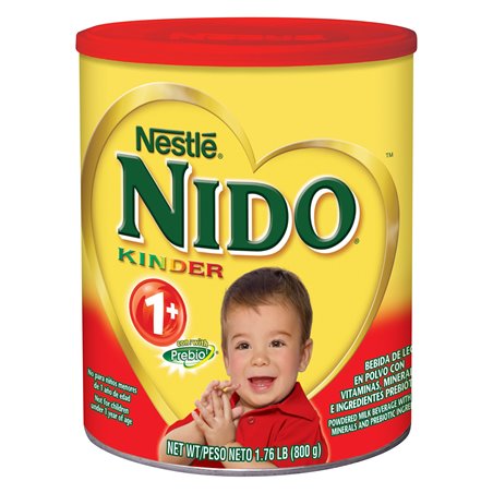 9971 - Nestle Nido Kinder 1+ Powdered Milk - 1.76 lb. - BOX: 12 Units