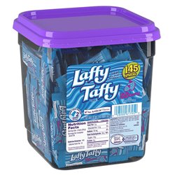 315 - Laffy Taffy Blue Raspberry - 145 Pcs - BOX: 8 Pkg