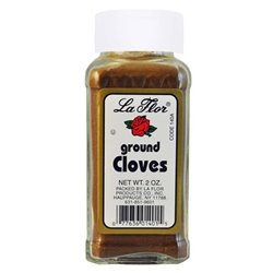 13163 - La Flor Ground Cloves, 2 oz. - (Pack of 12) - BOX: 