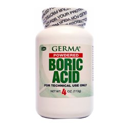 4752 - Boric Acid Powdered - 4 oz. - BOX: 