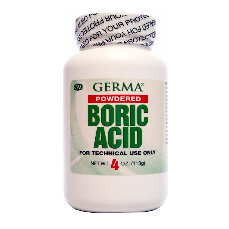 4752 - Boric Acid Powdered - 4 oz. - BOX: 