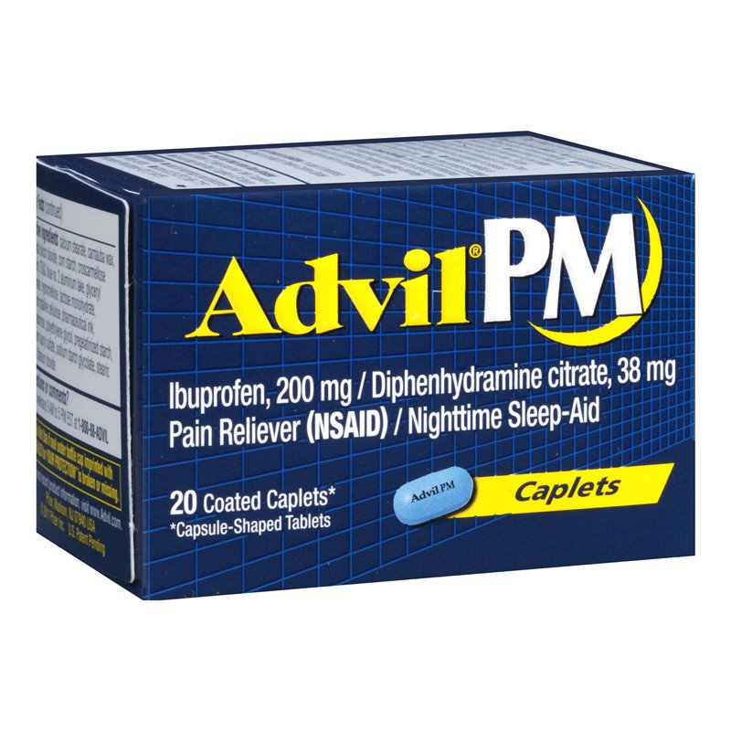 4936 - Advil PM 200mg - 20 Caps - BOX: 