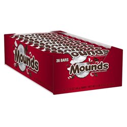 1003 - Mounds Dark Chocolate & Coconut  - 36 Bars - BOX: 12 Pkg