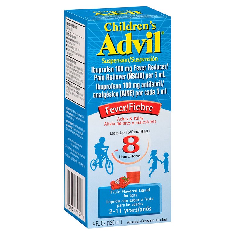 4942 - Advil Children's Fruit - 4 fl. oz. - BOX: 