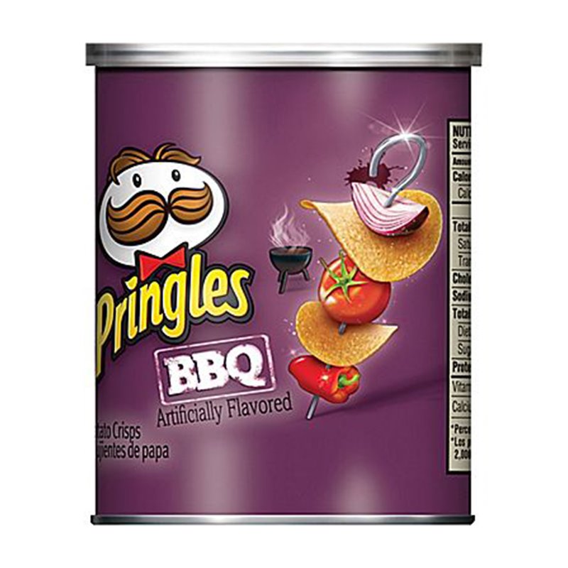 13125 - Pringles BBQ - 1.41 oz. (12 Pack) - BOX: 12 Units