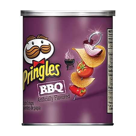 13125 - Pringles BBQ - 1.41 oz. (12 Pack) - BOX: 12 Units