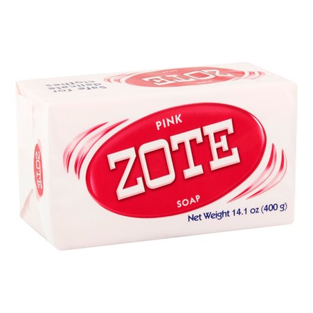 13127 - Zote Laundry Soap Bar, Pink - 14.1 oz. (Case of 25) - BOX: 