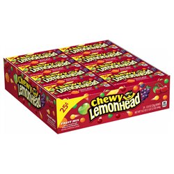 459 - Lemonhead Chewy Fruit Mix - 24ct - BOX: 12 Pkg