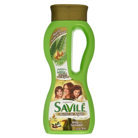 15444 - Savile Shampoo, Aceite de Argán - 750ml - BOX: 12 Units