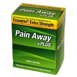 10644 - Pain Away +Plus (Excedrin) - 50ct - BOX: 