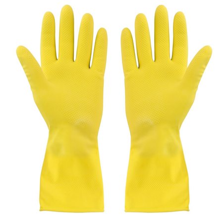 3253 - Dishwashing Latex Gloves Small - 12 Pack - BOX: 