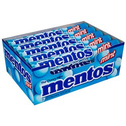 606 - Mentos Mint - 15ct - BOX: 24 Pkg