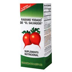 11725 - Rabano Yodado El Salvador - 8 fl. oz. - BOX: 25