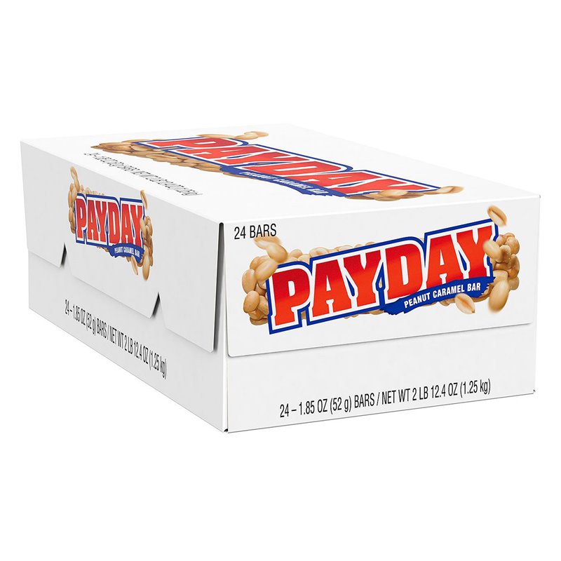 827 - PayDay Bar - 24ct - BOX: 12 Pkg
