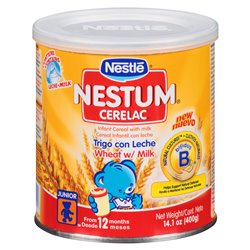 11007 - Nestle Nestum Cerelac Wheat & Milk ( Trigo & Leche ) - 14.1 oz. - BOX: 12 Units