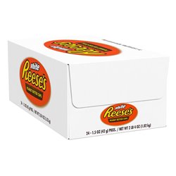 868 - Reese's White - 24ct - BOX: 12 Pkg