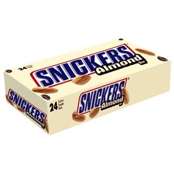 877 - Snickers Almond Bar - 24ct - BOX: 12 Pkg