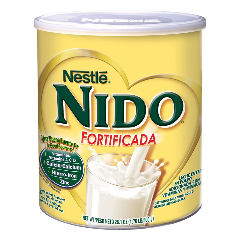 11919 - Nestle Nido Fortificada Dry Milk - 1.76 lb. - BOX: 12 Units