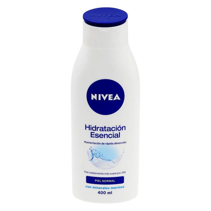13746 - Nivea Body Lotion Hidratación Esencial, Piel Normal - 400ml - BOX: 15 Units