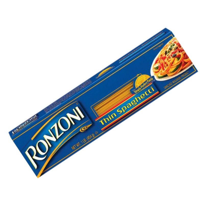 10005 - Ronzoni Spaghetti No. 9 - 1 lb. (Case of 20) - BOX: 20 Units