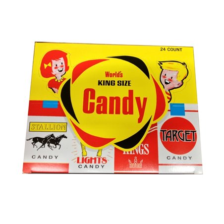 910 - World's King Size Candy - 24ct - BOX: 24 pkg
