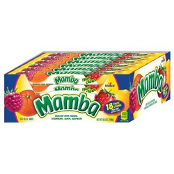 945 - Mamba Fruit Chews - 24ct - BOX: 6 Pkg