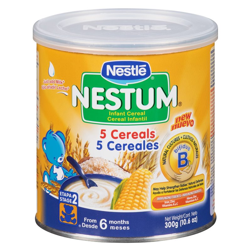 11535 - Nestle Nestum 5 Cereals - 10.6 oz. - BOX: 12 Units