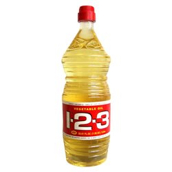 14293 - 1-2-3 Vegetable Oil - 33.8 fl. oz. (Case of 12) - BOX: 12 Units