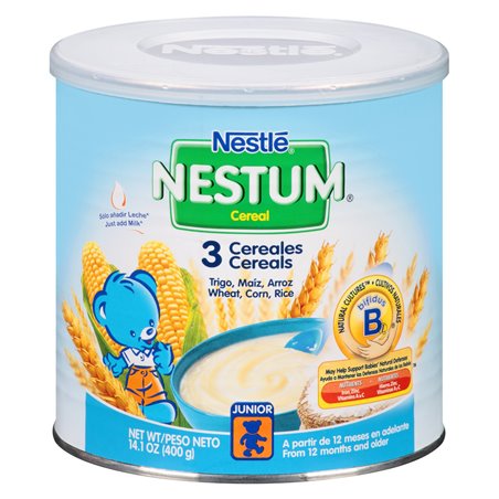 11536 - Nestle Nestum 3 Cereals - 14.1 oz. - BOX: 6 Units