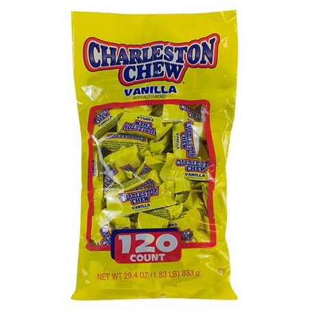 1116 - Charleston Chew Vanilla - 120ct - BOX: 18 Pkg