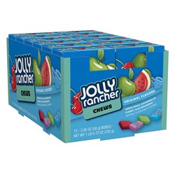 1199 - Jolly Rancher Chews - 12ct - BOX: 8 Pkg