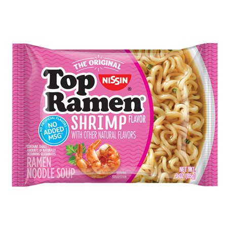 15819 - Nissin Top Ramen Srimp Flavor - 24 Pack - BOX: 
