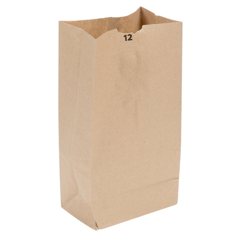 15822 - Paper Bags 12 - 500ct - BOX: 2 Pkg
