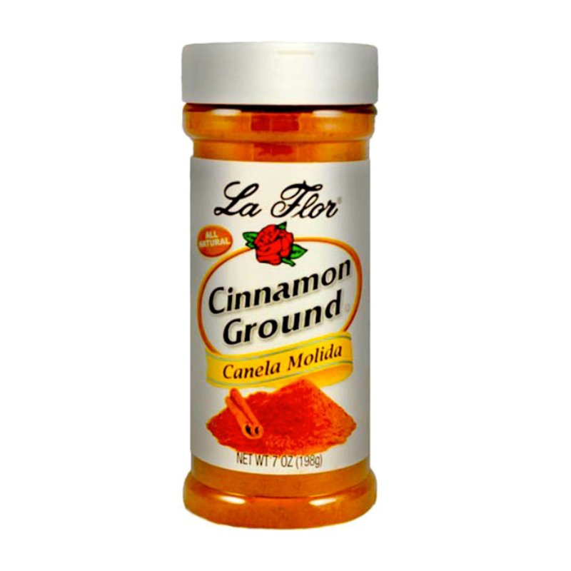 15852 - La Flor Ground Cinnamon, 7 oz. - (Pack of 12) - BOX: 