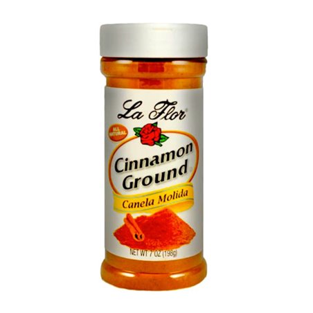 15852 - La Flor Ground Cinnamon, 7 oz. - (Pack of 12) - BOX: 